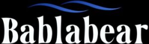 Bablabear logo black